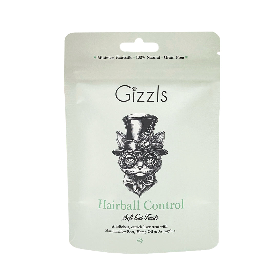 Hairball Control – Free-range Ostrich Soft Cat Treats