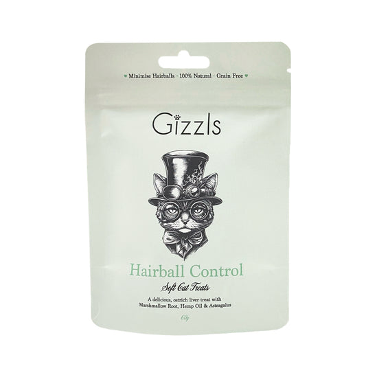 Hairball Control – Free-range Ostrich Soft Cat Treats