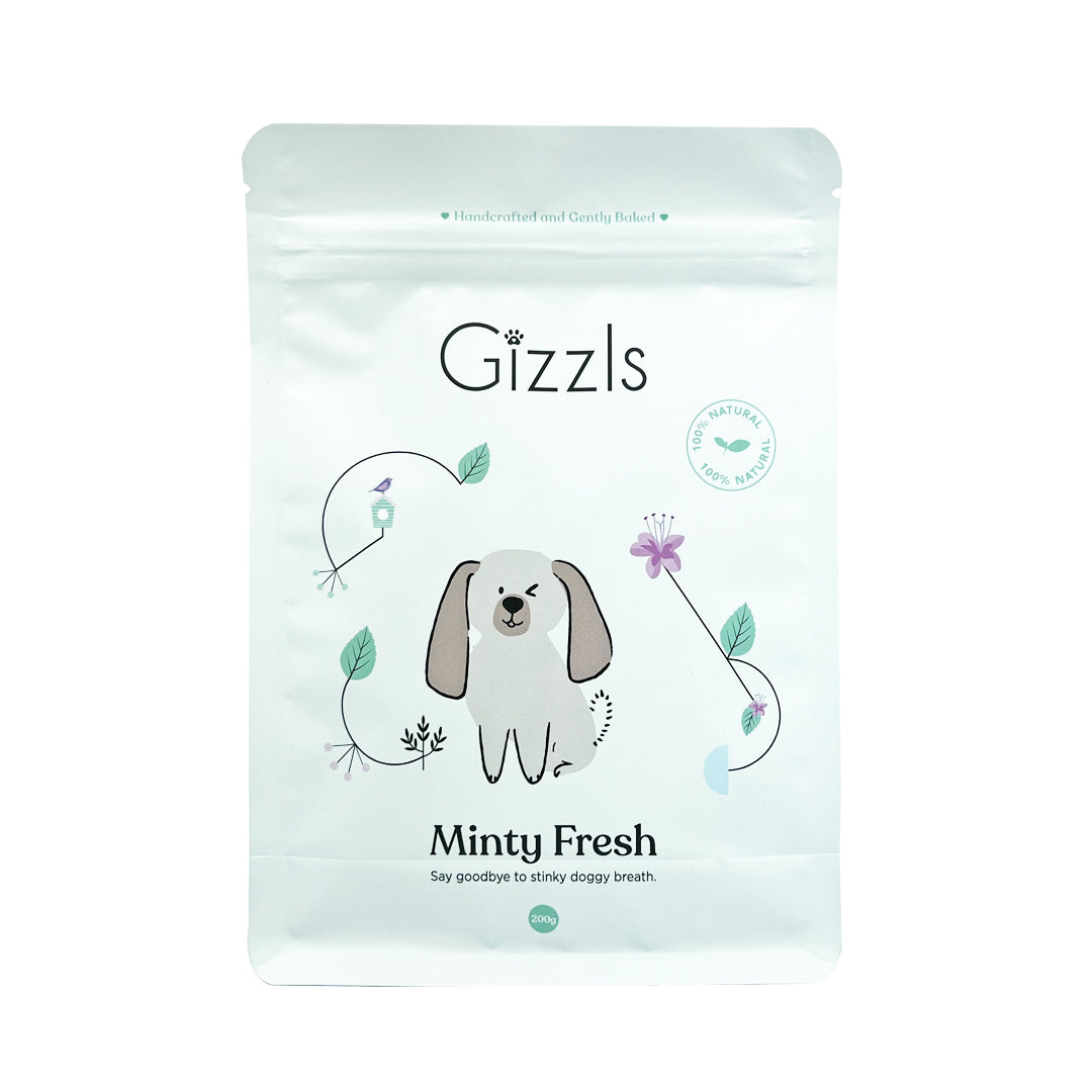 Minty Fresh Big Dog Treats (200g)