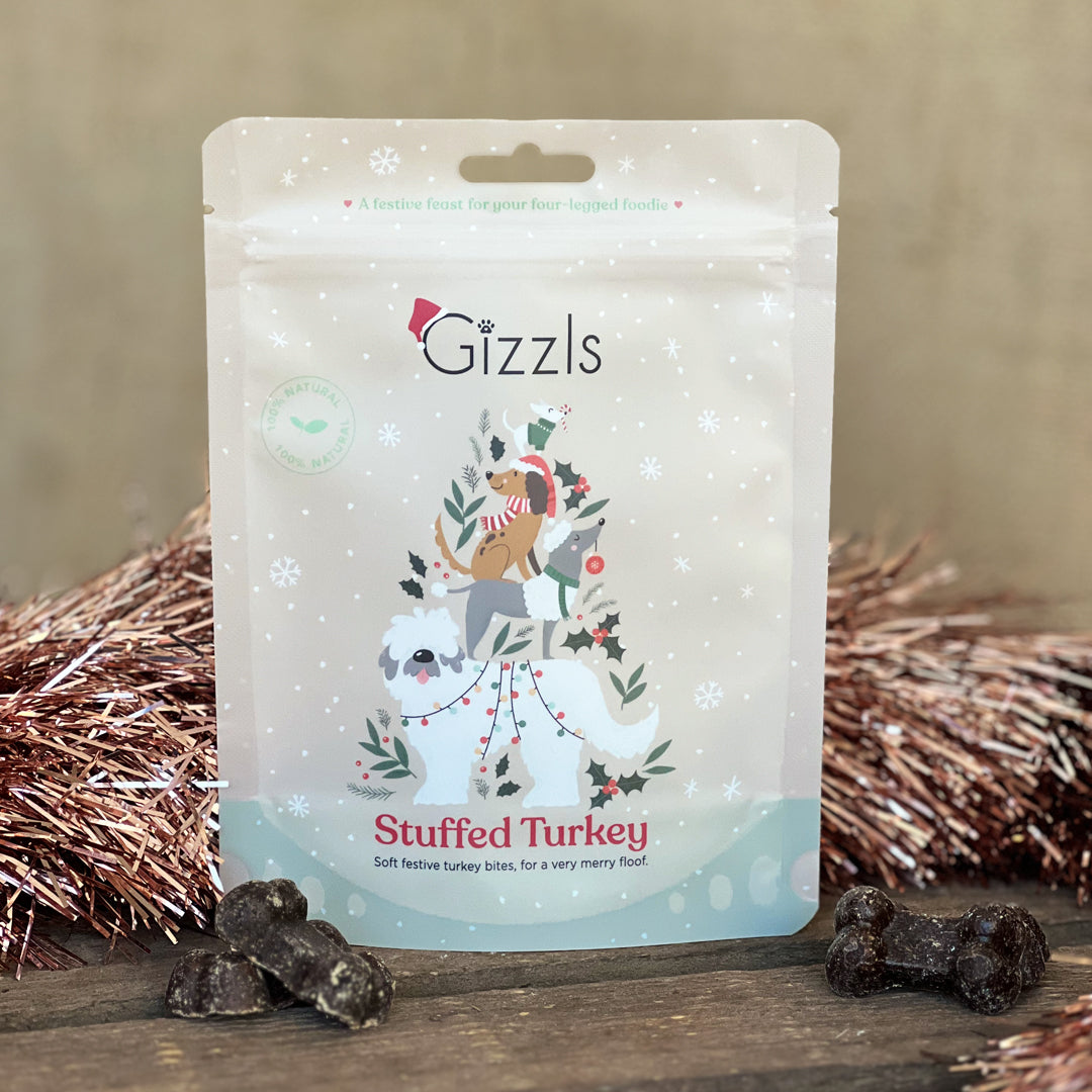 Stuffed Turkey Christmas Dog Treats