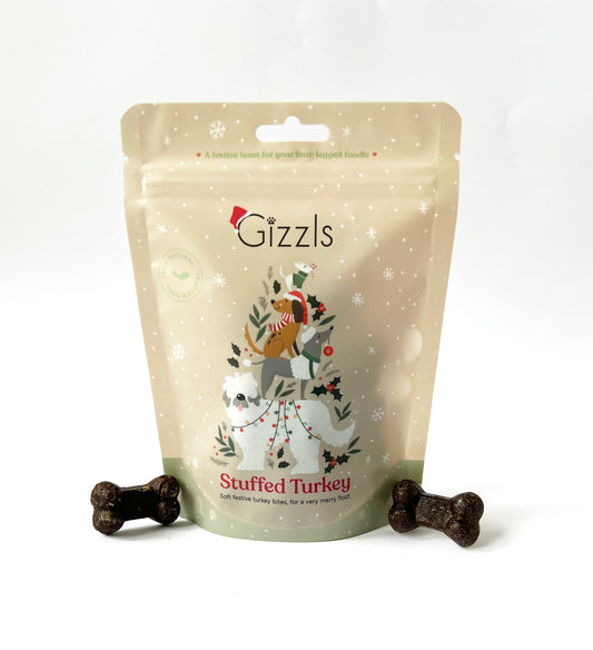 Stuffed Turkey Christmas Dog Treats